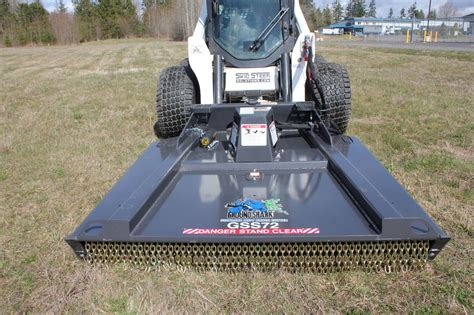 bradco 72 ground shark skid steer brush cutter|ground shark gss60.